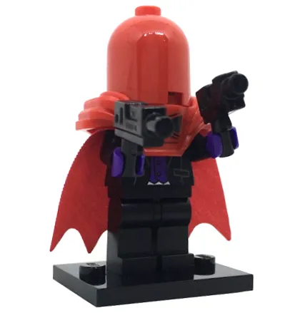 Red Hood, The LEGO Batman Movie, Series 1 (Complete Set with Stand and Accessories)