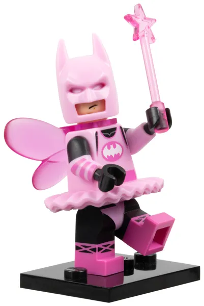 Fairy Batman, The LEGO Batman Movie, Series 1 (Complete Set with Stand and Accessories)