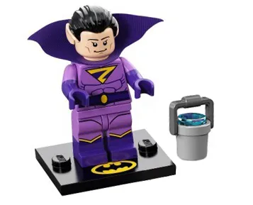 Wonder Twin Zan, The LEGO Batman Movie, Series 2 (Complete Set with Stand and Accessories)