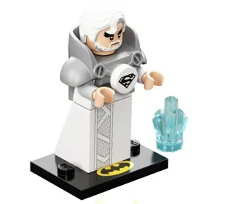 Jor-El, The LEGO Batman Movie, Series 2 (Complete Set with Stand and Accessories)