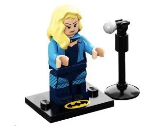 Black Canary, The LEGO Batman Movie, Series 2 (Complete Set with Stand and Accessories)
