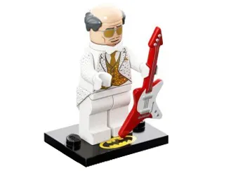 Disco Alfred Pennyworth, The LEGO Batman Movie, Series 2 (Complete Set with Stand and Accessories)