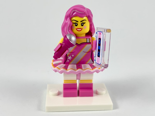 Candy Rapper, The LEGO Movie 2 (Complete Set with Stand and Accessories)