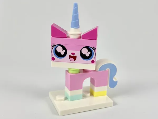 Unikitty, The LEGO Movie 2 (Complete Set with Stand and Accessories)