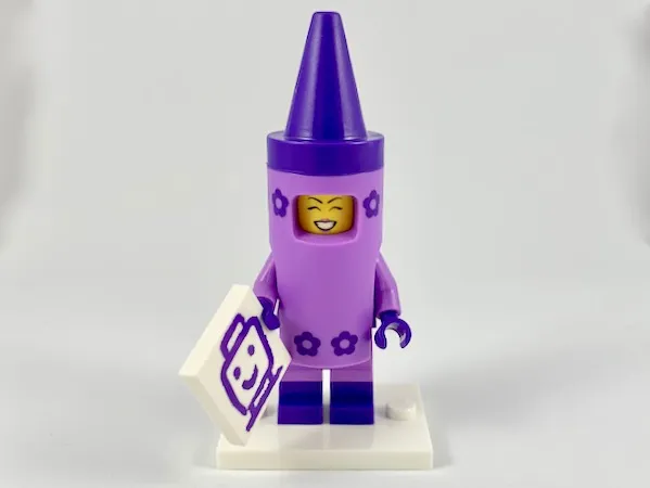 Crayon Girl, The LEGO Movie 2 (Complete Set with Stand and Accessories)