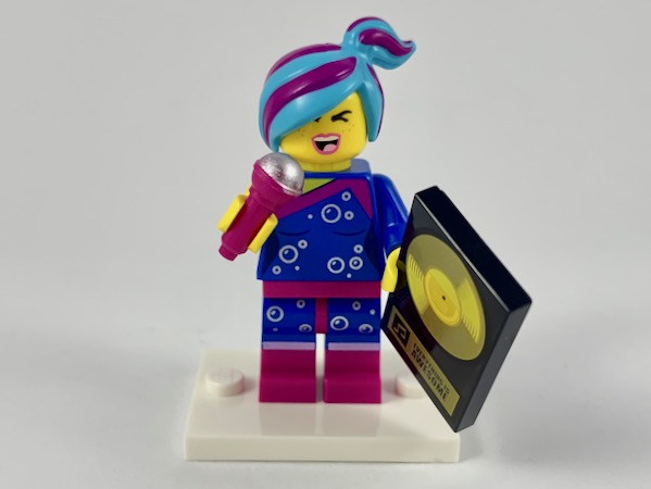 Flashback Lucy, The LEGO Movie 2 (Complete Set with Stand and Accessories)