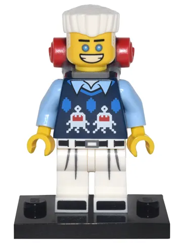Zane, The LEGO Ninjago Movie (Complete Set with Stand and Accessories)