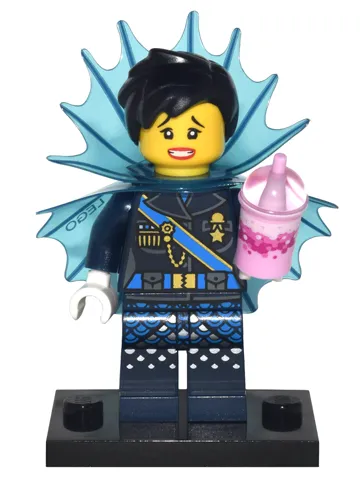 Shark Army General #1, The LEGO Ninjago Movie (Complete Set with Stand and Accessories)