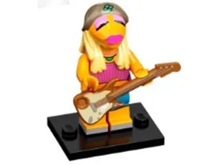 Janice, The Muppets (Complete Set with Stand and Accessories)