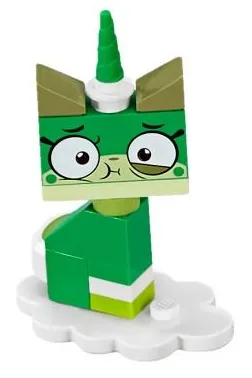 Queasy Unikitty, Unikitty!, Series 1 (Complete Set with Stand)