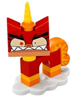 Angry Unikitty, Unikitty!, Series 1 (Complete Set with Stand)