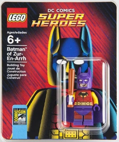 Batman of Zur-En-Arrh - San Diego Comic-Con 2014 Exclusive blister pack