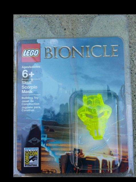 Skull Scorpio Mask - San Diego Comic-Con 2015 Exclusive blister pack