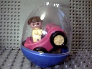 Egg Fun, Blue - Boy with Car (Complete Set)