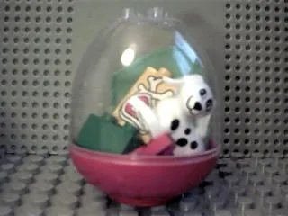 Egg Fun, Red - Dog with Blanket (Complete Set)