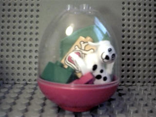 Egg Fun, Red - Dog with Blanket (Complete Set)