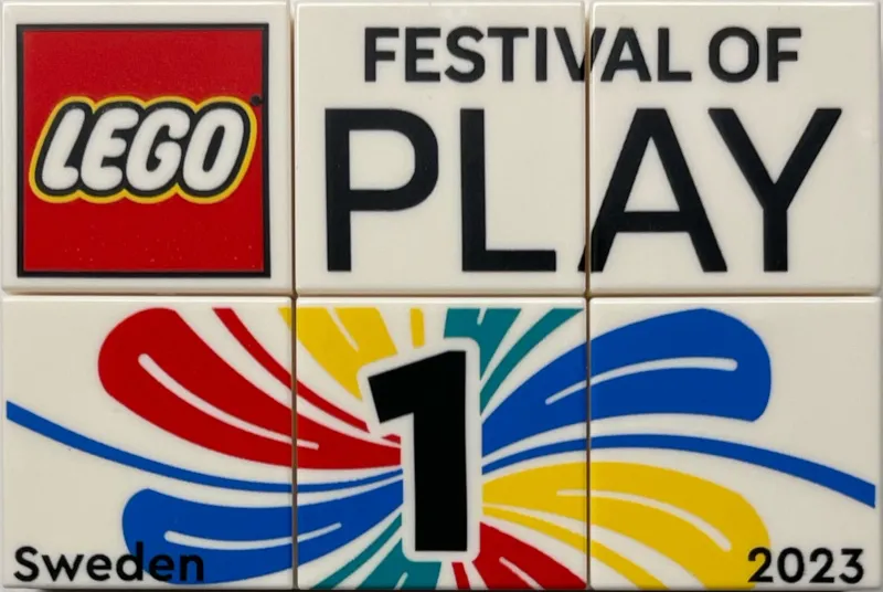 LEGO Festival of Play Sweden Puzzle Promotional 2023
