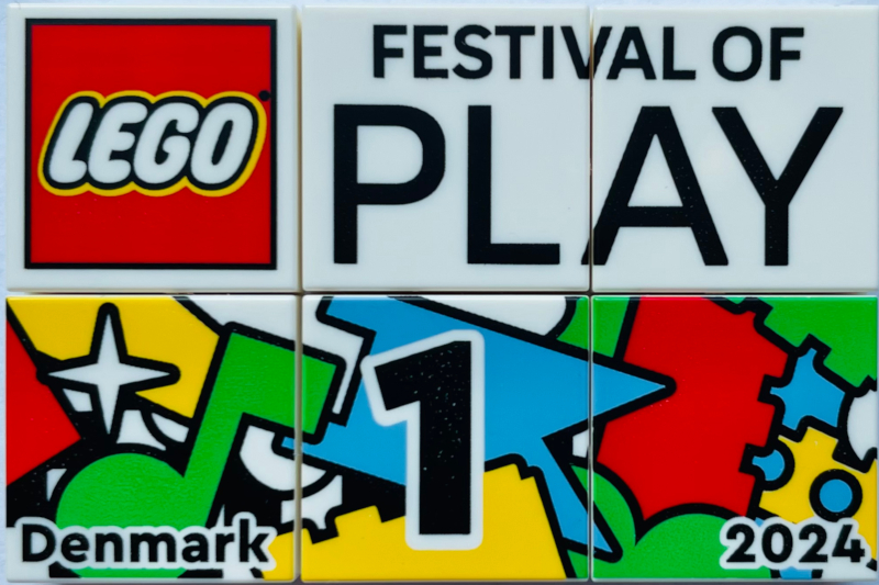 LEGO Festival of Play Denmark Puzzle Promotional 2024