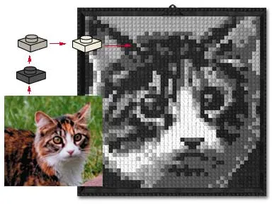 Mosaic Cat