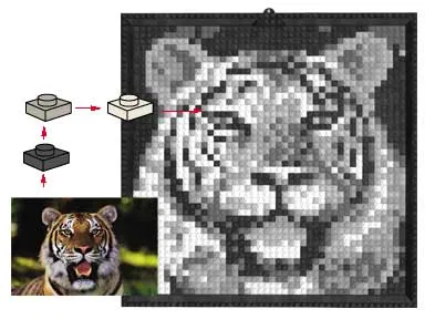 Mosaic Tiger