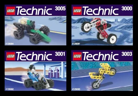 Kabaya Technic Vehicle 4-Pack