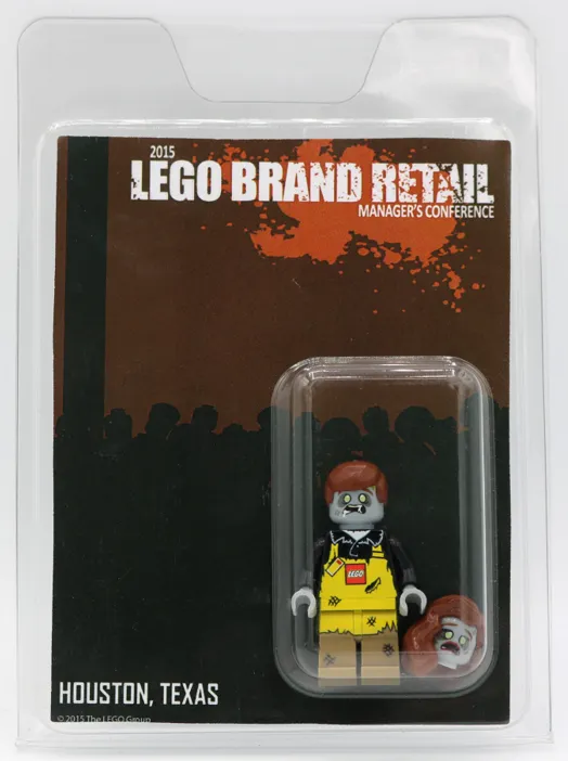 LEGO Brand Retail Manager's Conference 2015, Zombie Blister Pack, Houston, TX