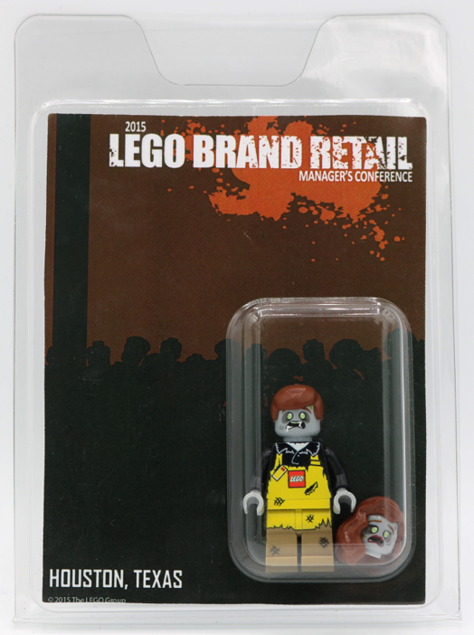 LEGO Brand Retail Manager's Conference 2015, Zombie Blister Pack, Houston, TX
