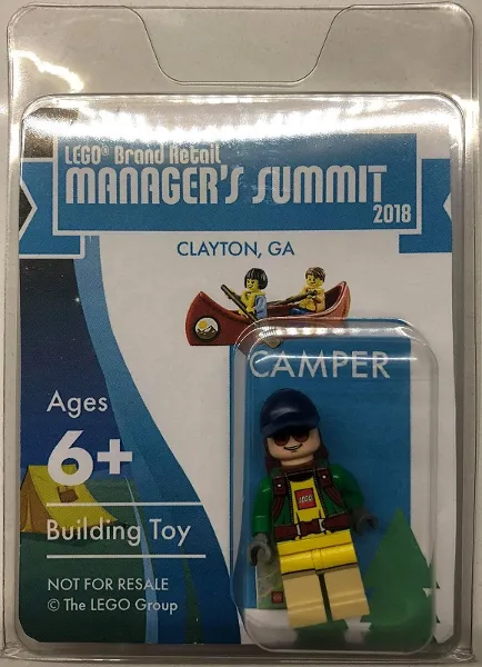 LEGO Brand Retail Manager's Summit 2018, Camper Blister Pack, Clayton, GA