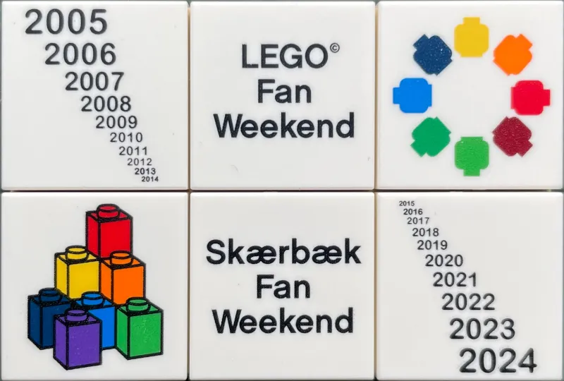 LEGO Fan Weekend Skærbæk Puzzle Promotional 2024