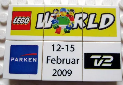 LEGO World Denmark Puzzle Promotional 2009
