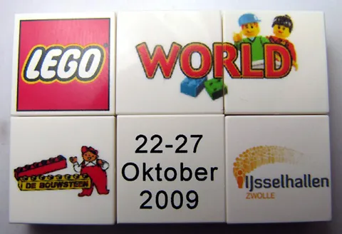 LEGO World Zwolle Puzzle Promotional 2009