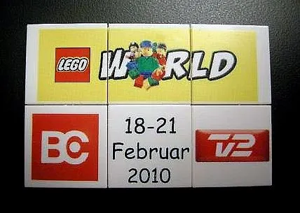 LEGO World Denmark Puzzle Promotional 2010