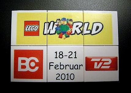 LEGO World Denmark Puzzle Promotional 2010