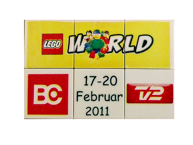LEGO World Denmark Puzzle Promotional 2011