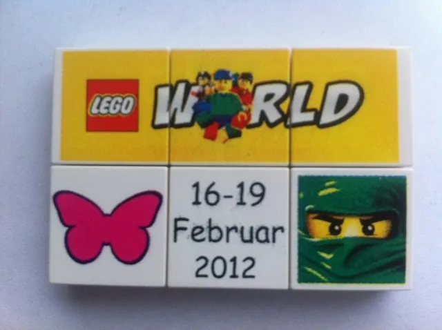LEGO World Denmark Puzzle Promotional 2012