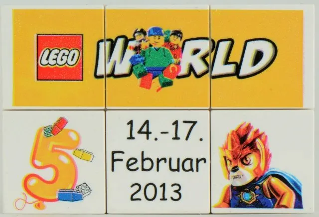 LEGO World Denmark Puzzle Promotional 2013