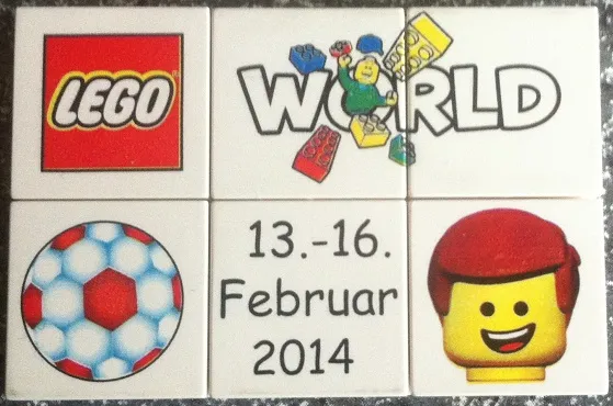 LEGO World Denmark Puzzle Promotional 2014