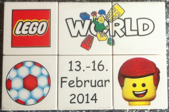LEGO World Denmark Puzzle Promotional 2014