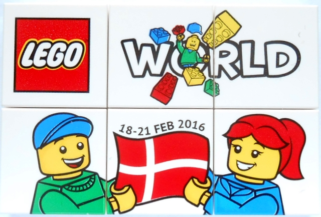 LEGO World Denmark Puzzle Promotional 2016