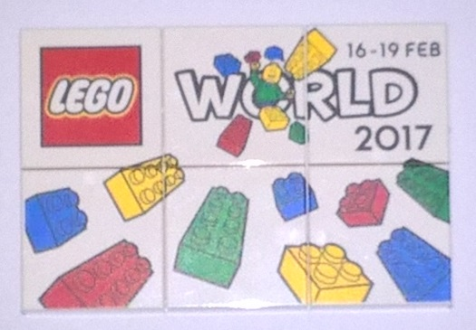 LEGO World Denmark Puzzle Promotional 2017