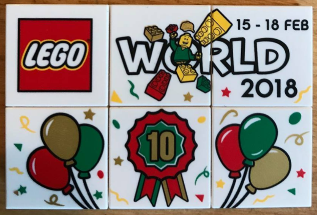 LEGO World Denmark Puzzle Promotional 2018