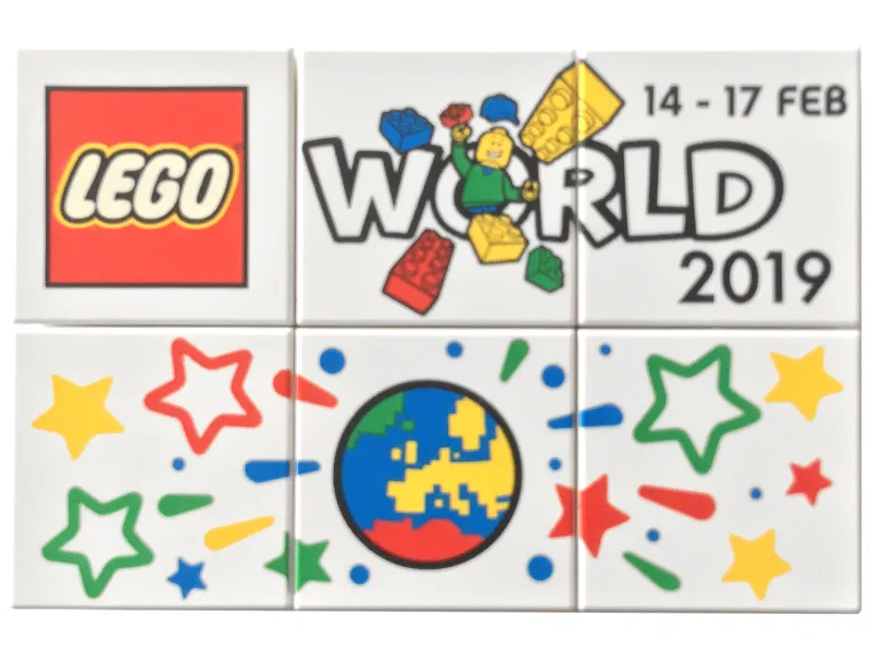 LEGO World Denmark Puzzle Promotional 2019