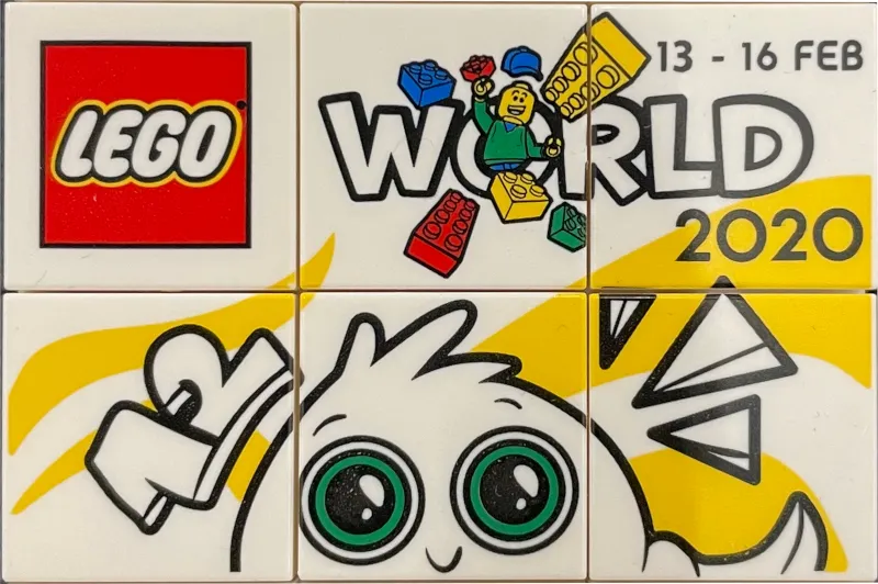 LEGO World Denmark Puzzle Promotional 2020