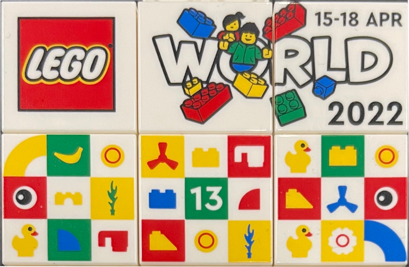 LEGO World Denmark Puzzle Promotional 2022