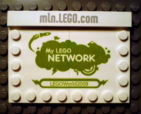 My LEGO Network Promo LEGO World 2009