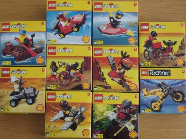 Shell 1998 Promotional Sets (Complete Set)