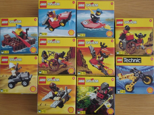 Shell 1998 Promotional Sets (Complete Set)