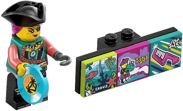 DJ Captain, Vidiyo Bandmates, Series 2 (Complete Set with Stand and Accessories)